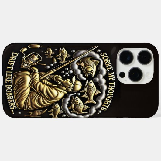 クラウドロッドと魚釣りの夢 Case-Mate iPhoneケース (裏面 (横))