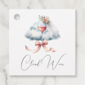 クラウドワインブライダルシャワー フェイバータグ (正面)