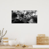 クラウドワールドマップ ポスター (キッチン)