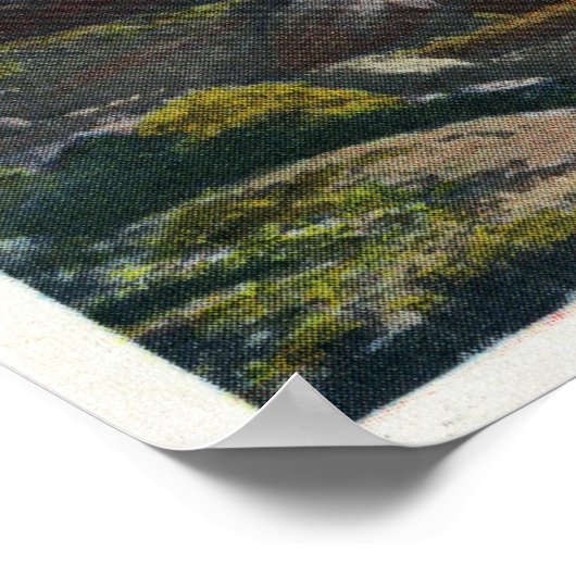 クラウド上のその他のAdirondack Mtsの表示 ポスター (角)