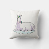 クラウド上のユニコーン クッション (裏面)