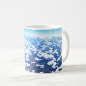 クラウド上 コーヒーマグカップ (正面右)