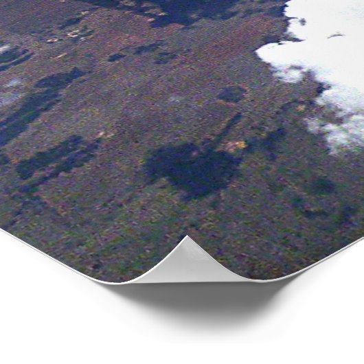 クラウド上 ポスター (角)