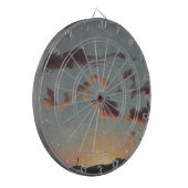 クラウド勉強（空の雲） (by Knud Baade) ダーツボード (正面左)