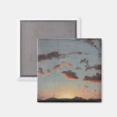 クラウド勉強（空の雲） (by Knud Baade) マグネット (正面/裏面)