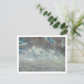 クラウド勉強, 1821 (ボード上の紙上の油) ポストカード (スタンド正面)