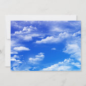 クラウド招待状 招待状 (正面)