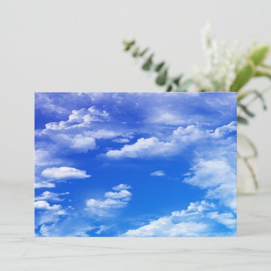 クラウド招待状 招待状 (スタンド正面)