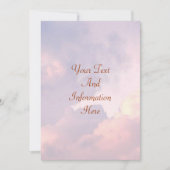 クラウド招待状 招待状 (正面)