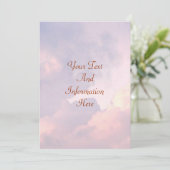 クラウド招待状 招待状 (スタンド正面)