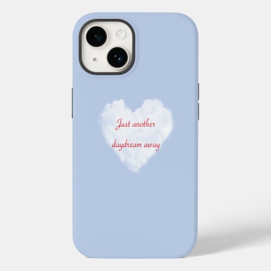 クラウド背景を使用したiPhoneケース Case-Mate iPhoneケース (裏面)