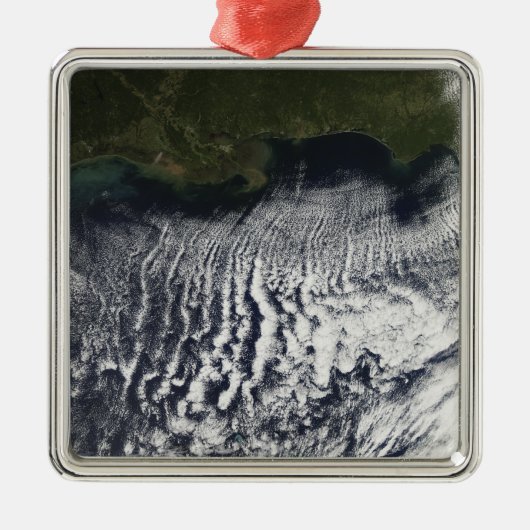 クラウド通りが表示される メタルオーナメント (正面)