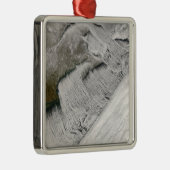 クラウド通りオフNew EnglandとMaritimes メタルオーナメント (右)