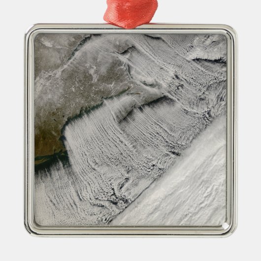 クラウド通りオフNew EnglandとMaritimes メタルオーナメント (正面)