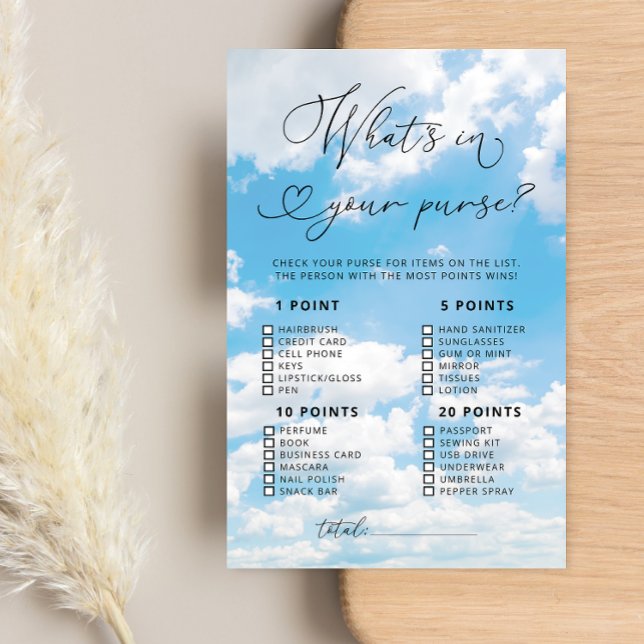 クラウド9あなたの財布のブライダルシャワーゲーム (クリエイターアップロード済み)