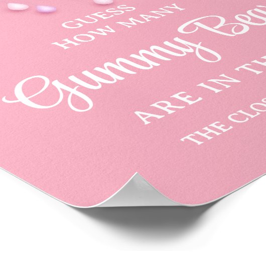 クラウド9でモダンは何頭のグミベアを推測 ポスター (角)