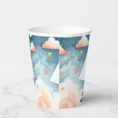 クラウド9フライキッズスカイジョイ飛行機1日の誕生日 紙コップ (右)