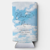 クラウド9ブライダルシャワーカスタム スリム缶クーラー (裏面)