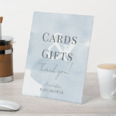 クラウド9ブルースカイボーイベビーシャワーカード&ギフト 台座サイン (インサイチュ)