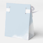 クラウド9ブルーブライダルシャワー フェイバーボックス (裏面サイド)