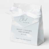 クラウド9ベビーシャワー中 フェイバーボックス (正面サイド)