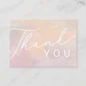 クラウド9天国サンキューカード エンクロージャーカード (正面)