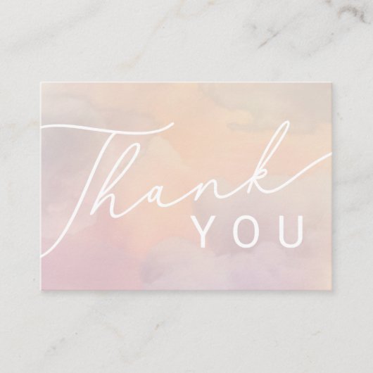 クラウド9天国サンキューカード エンクロージャーカード (正面)