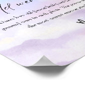 クラウド9彼らは何歳だったブライダルシャワーゲームサイン ポスター (角)