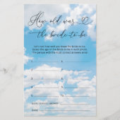 クラウド9新婦の年齢ブライダルゲーム (正面)