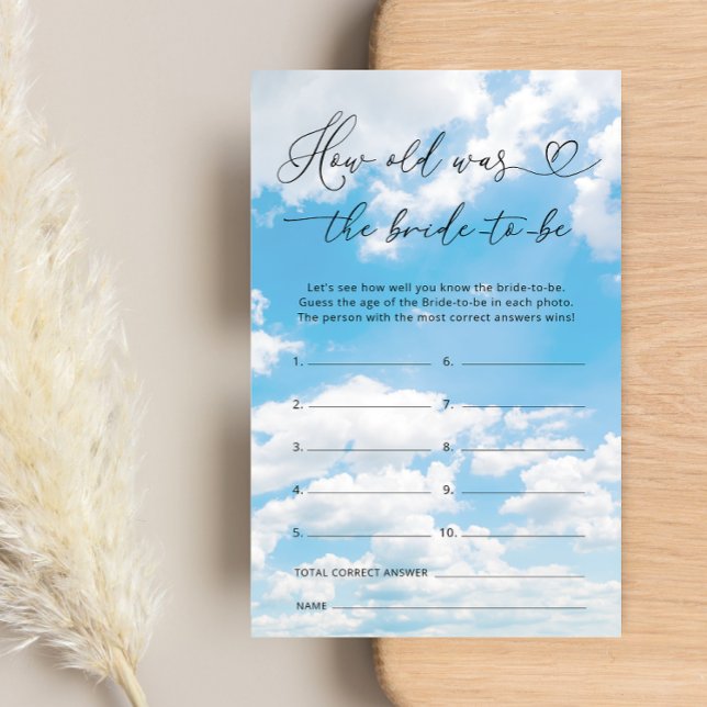 クラウド9新婦の年齢ブライダルゲーム (クリエイターアップロード済み)