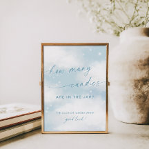 クラウド9赤ちゃんシャワーいくつキャンディゲーム