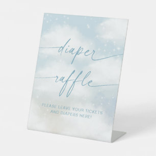 クラウド9 おむつくじ 輝く青 台座サイン