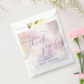 クラウド9 ウォーターカラー ブライダルシャワー フェイバーバッグ (封をした状態)