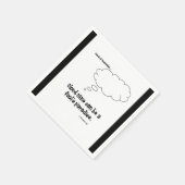 クラウド9 スタンダードカクテルナプキン (角)