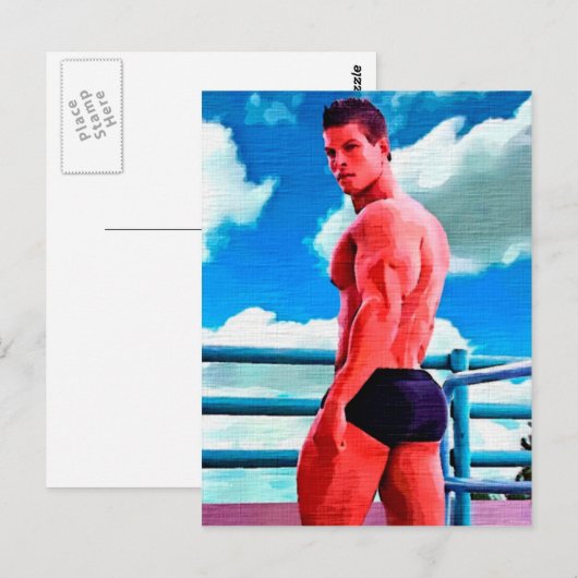 クラウド9 Hunk ポストカード (正面/裏面)