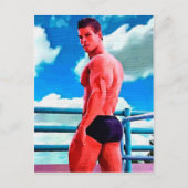 クラウド9 Hunk ポストカード (正面)