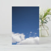 クラウド&ブルースカイ招待状 招待状 (スタンド正面)