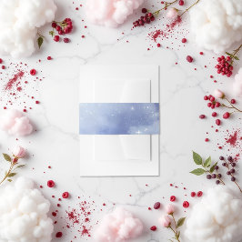 クラウド ワイン ブライダル シャワー 天体 星空 招待状ベリーバンド