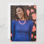 クラウド ワイン ブライダル シャワー 招待状 (裏面)