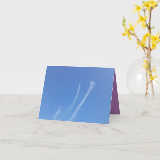 クラウド#19 カード (黄色い花)