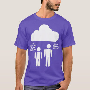 クラウドLinux Tシャツ
