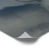 クラウドP5644プリント ポスター (角)