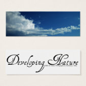 クラウドPO0136ブックマーク (正面&裏面)