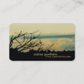 クラウド'scapesムード名刺 名刺 (裏面)