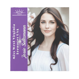 クラウニングTouch日が差すことPageant Autographメモ帳 ノートパッド