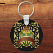 クラウンとシールド キーホルダー (正面)