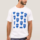 クラウンとハート Tシャツ (正面)