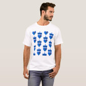 クラウンとハート Tシャツ (正面フル)