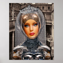 クラウンの影響プリント ポスター