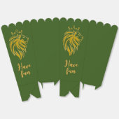 クラウンを持つライオン - ゴールド スタイル 2 フェイバーボックス (見開き)